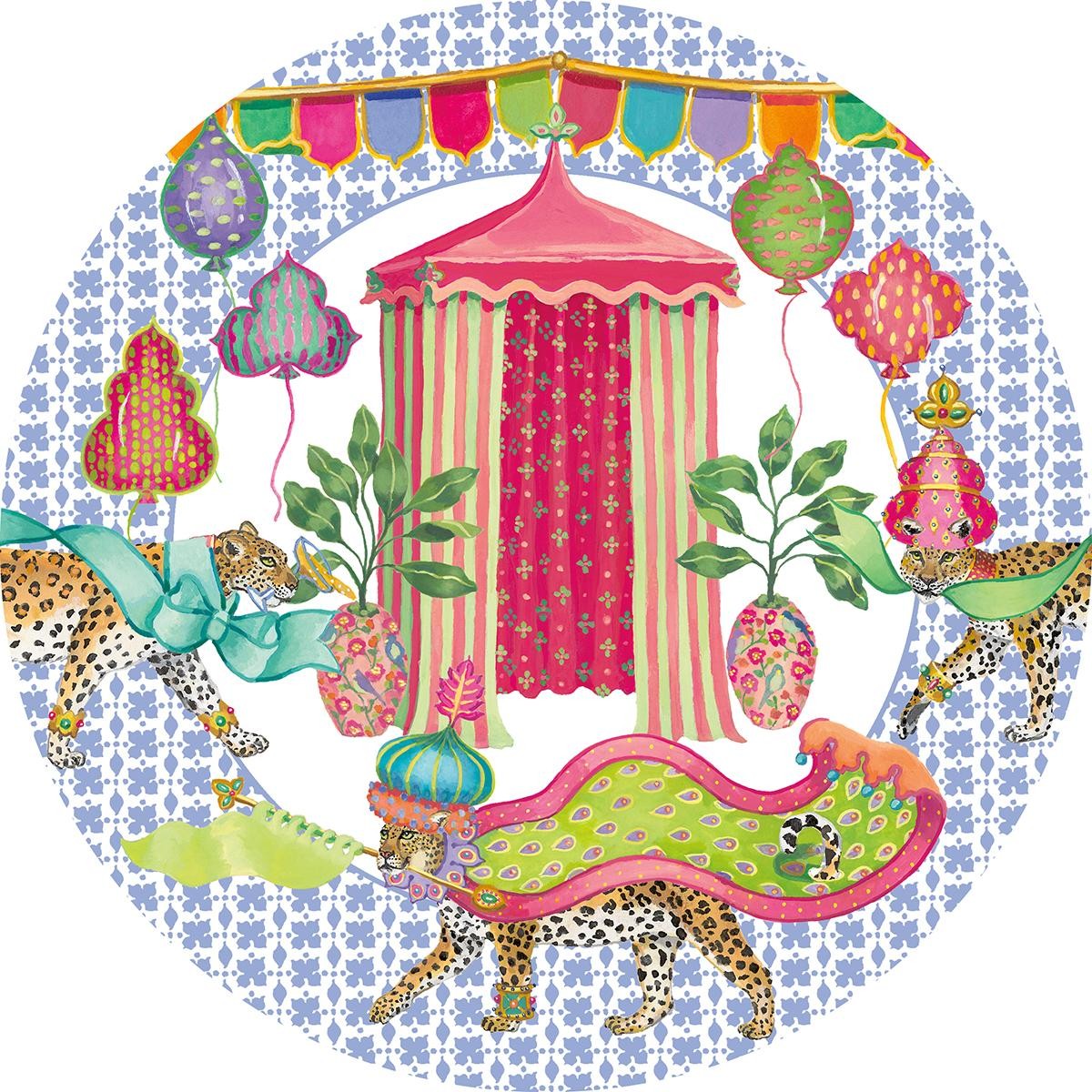 Caspari  Ass. Salade Kasbah  20.5cm