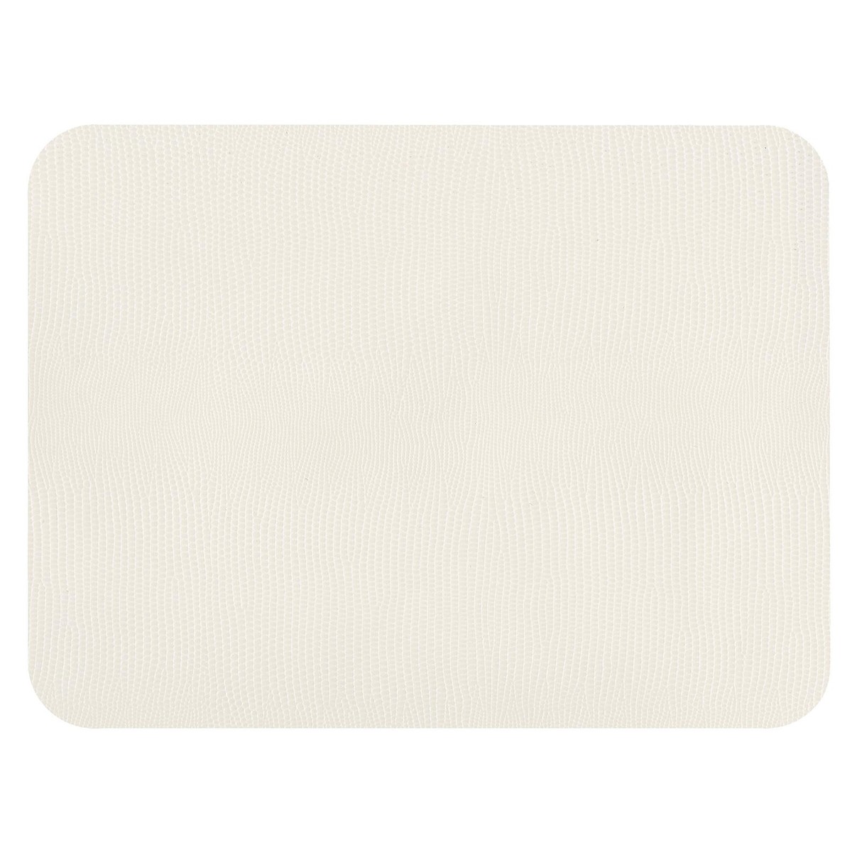 Caspari  Set de table Lizard Blanc crème 40x30cm
