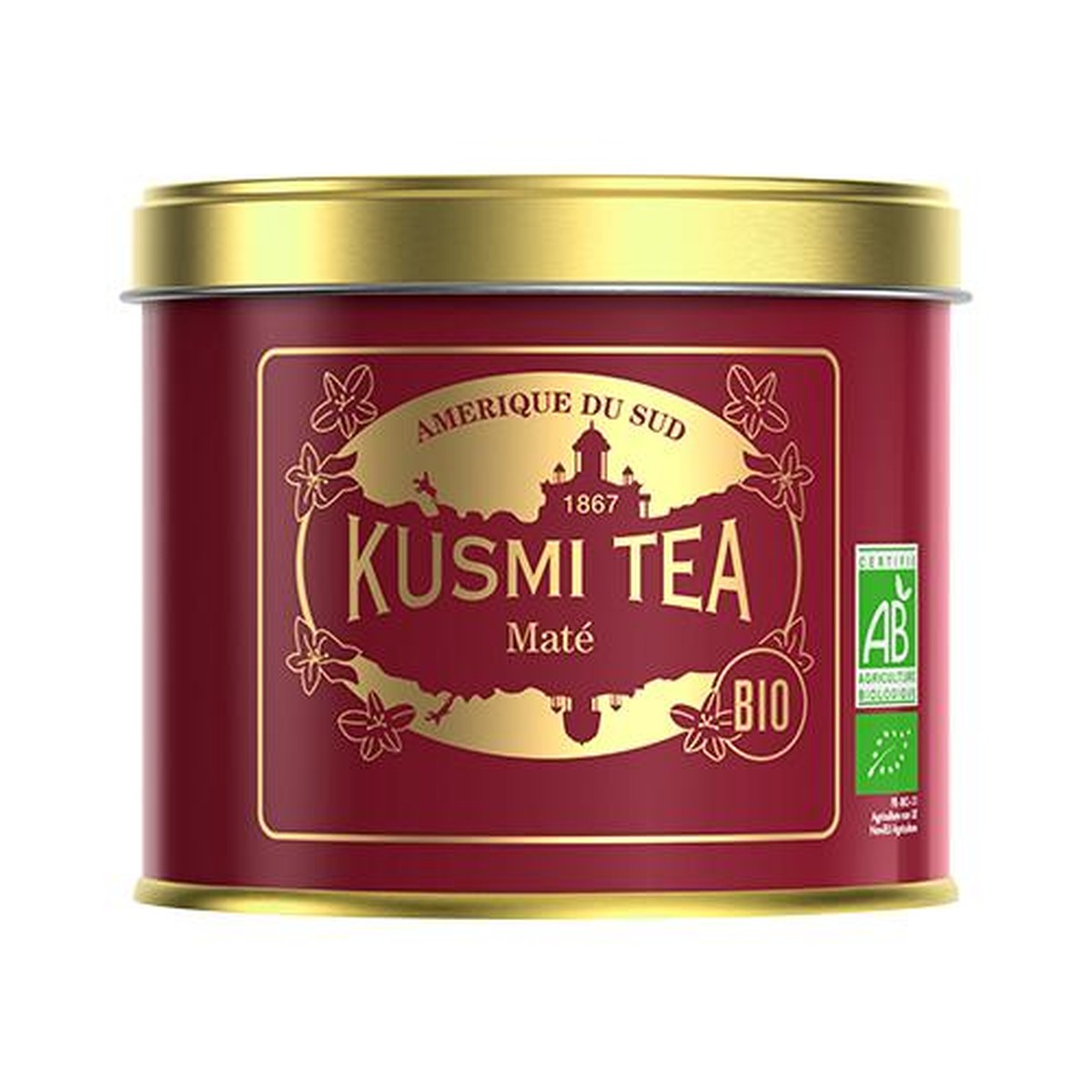 Kusmi Tea  Maté Bio - Boîte métal 100gr Sans couleur 100gr