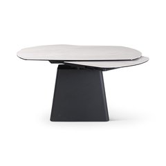 Castle Line Pico Table Pico ovale à allonges en céramique Sans couleur 140-220x99xH76cm