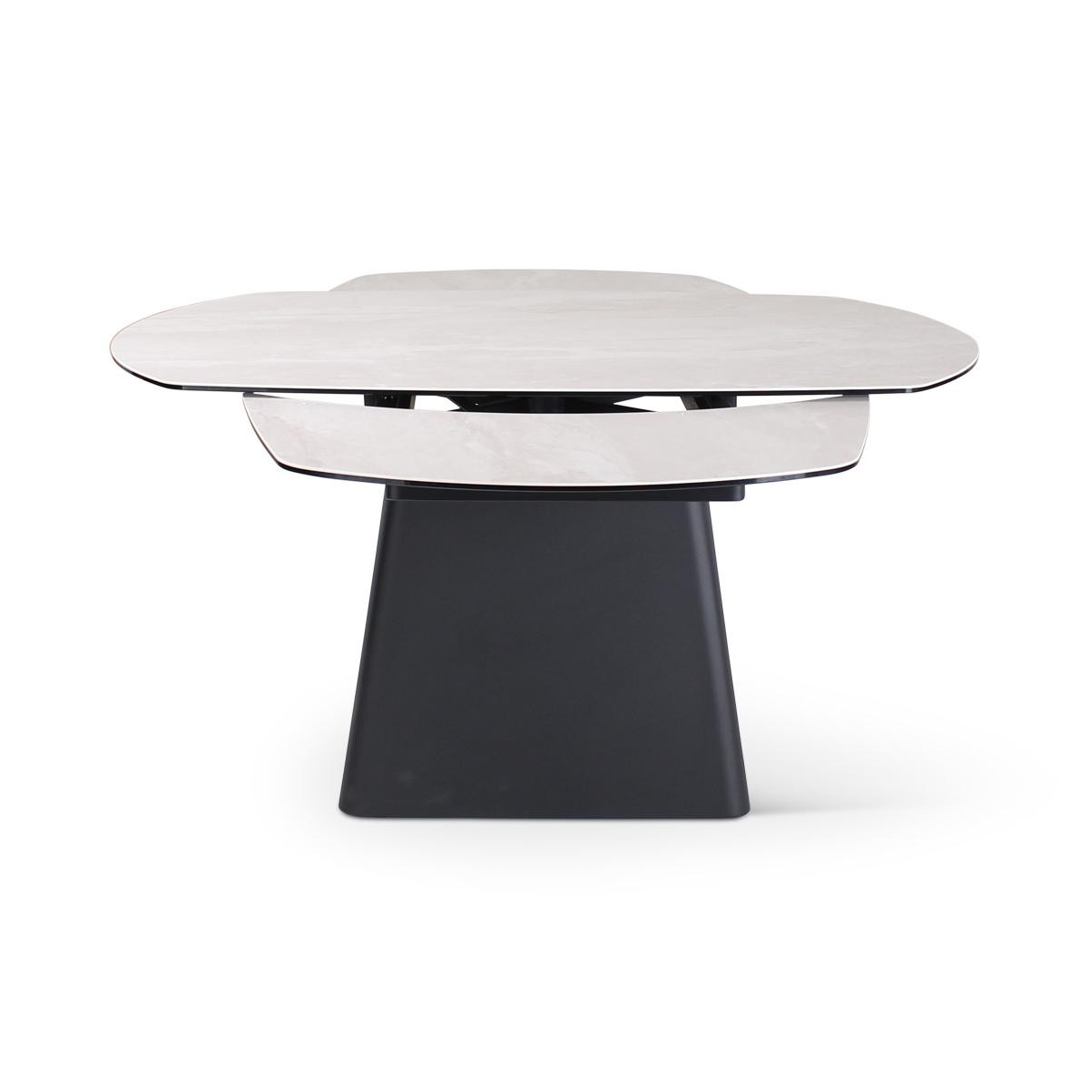 Castle Line Pico Table Pico ovale à allonges en céramique Sans couleur 140-220x99xH76cm