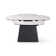 Castle Line Pico Table Pico ovale à allonges en céramique Sans couleur 140-220x99xH76cm