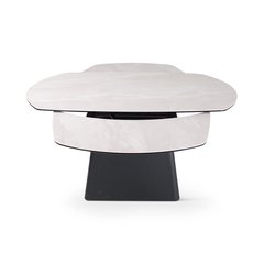 Castle Line Pico Table Pico ovale à allonges en céramique Sans couleur 140-220x99xH76cm