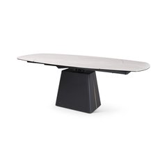 Castle Line Pico Table Pico ovale à allonges en céramique Sans couleur 140-220x99xH76cm