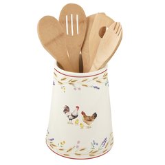 Easy Life Country Life Pot avec 5 Ustensiles Country Life  15x19cm