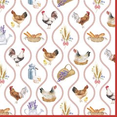 Easy Life Country Life Serviettes Lunch Country Life 20pcs  33x33cm