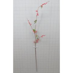 Schilliger Sélection  Baies en branche artificielle Rouge cerise 125cm