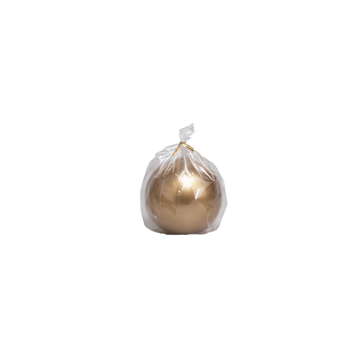 Schilliger Sélection  Bougie Globe laquée Rouge bordeaux 10cm