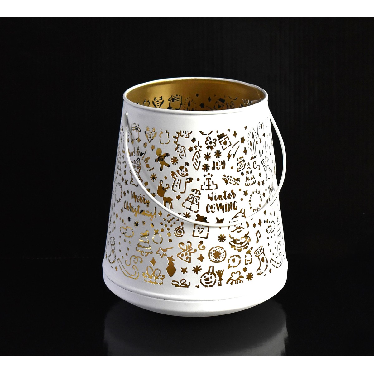 Schilliger Sélection  Lanterne Noël Blanc 20x20x22cm