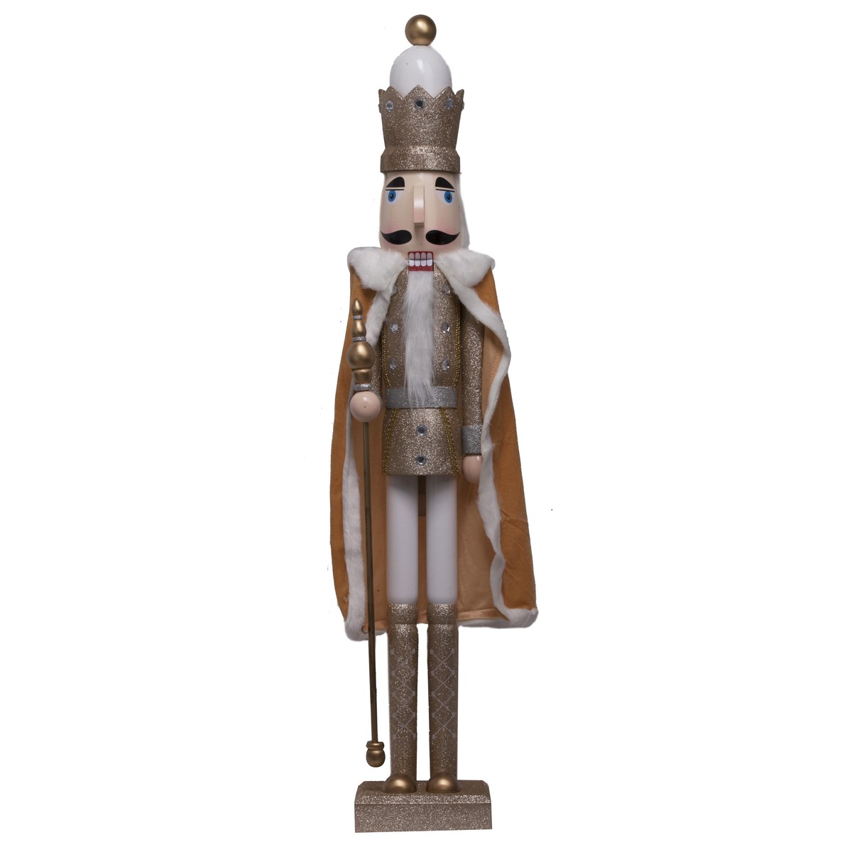 Schilliger Design  Nutcracker or en bois à poser  122cm