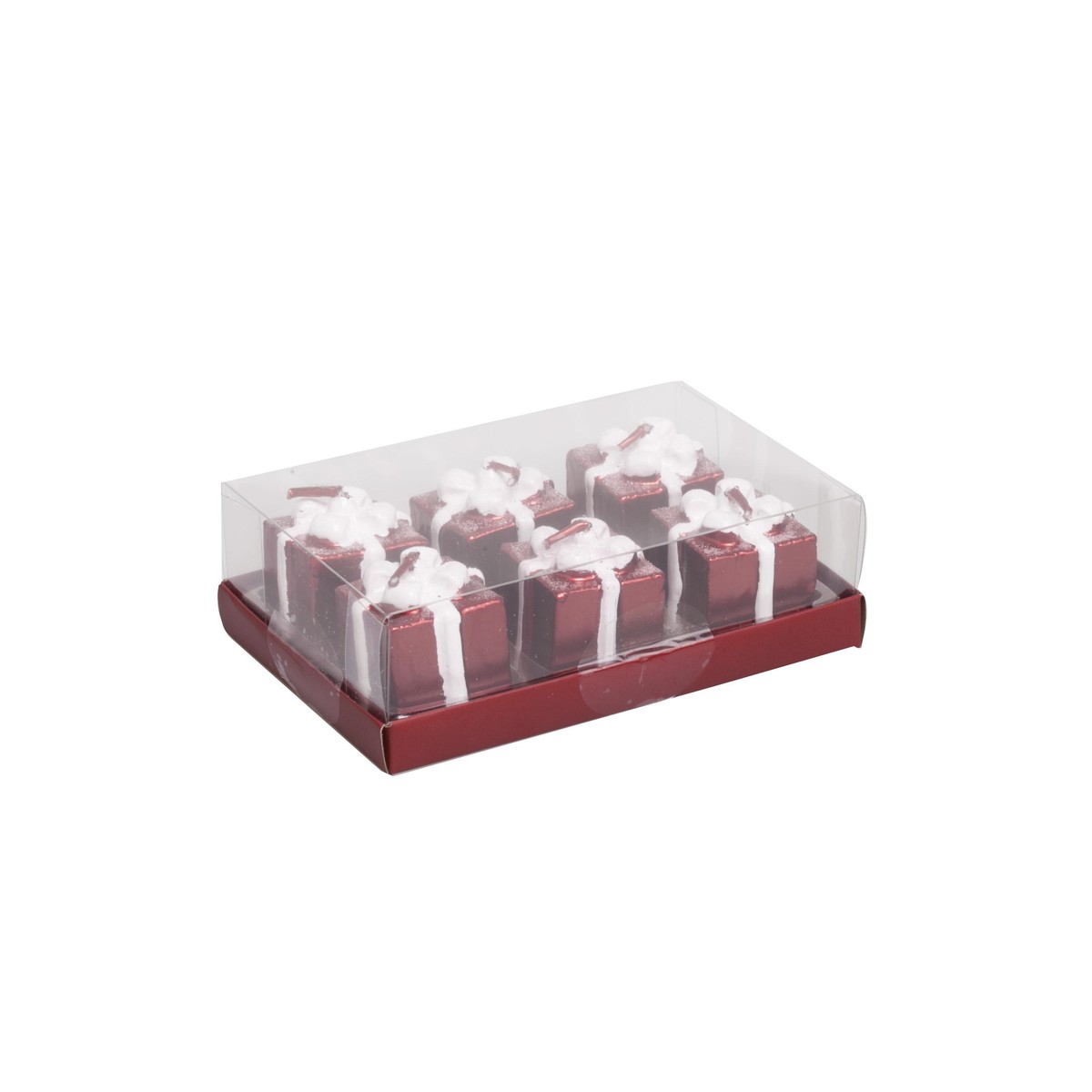 Schilliger Design  Bougie Cadeaux en boite 6pcs  6x 3.8cm