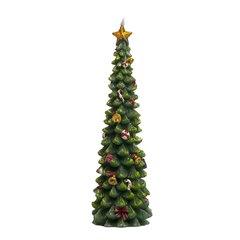 Schilliger Design  Bougie Sapin de Noël  7.8x7.8x24.5cm