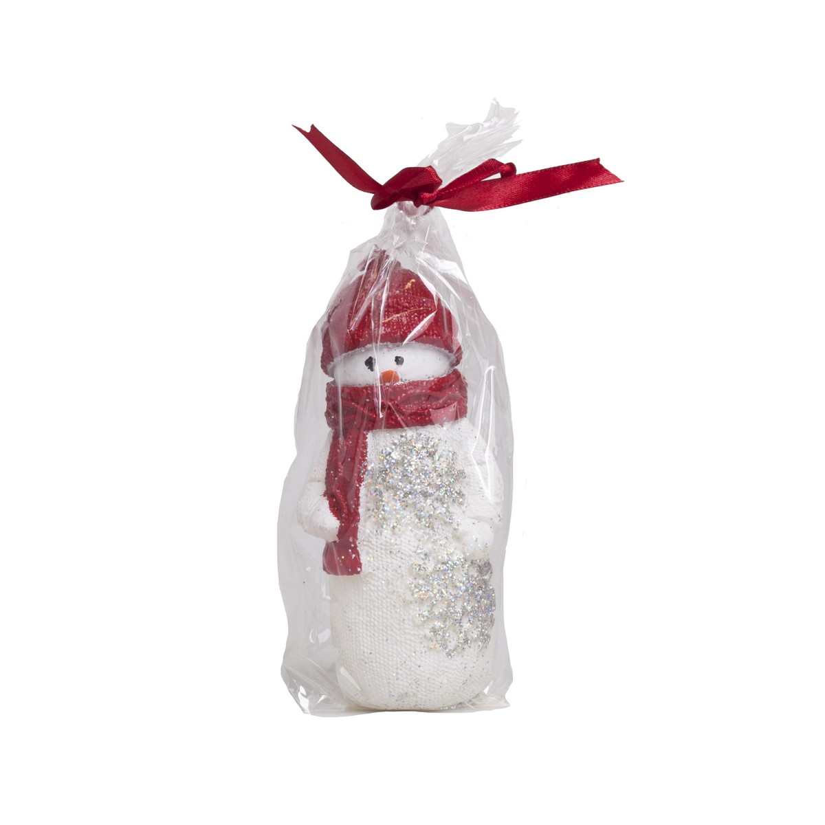 Schilliger Design  Bougie Bonhomme de neige  7x5.9x15cm