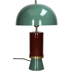 Schilliger Sélection  Lampe couleurs turquoise en métal  30x30x50cm