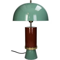 Schilliger Sélection  Lampe couleurs turquoise en métal  30x30x50cm