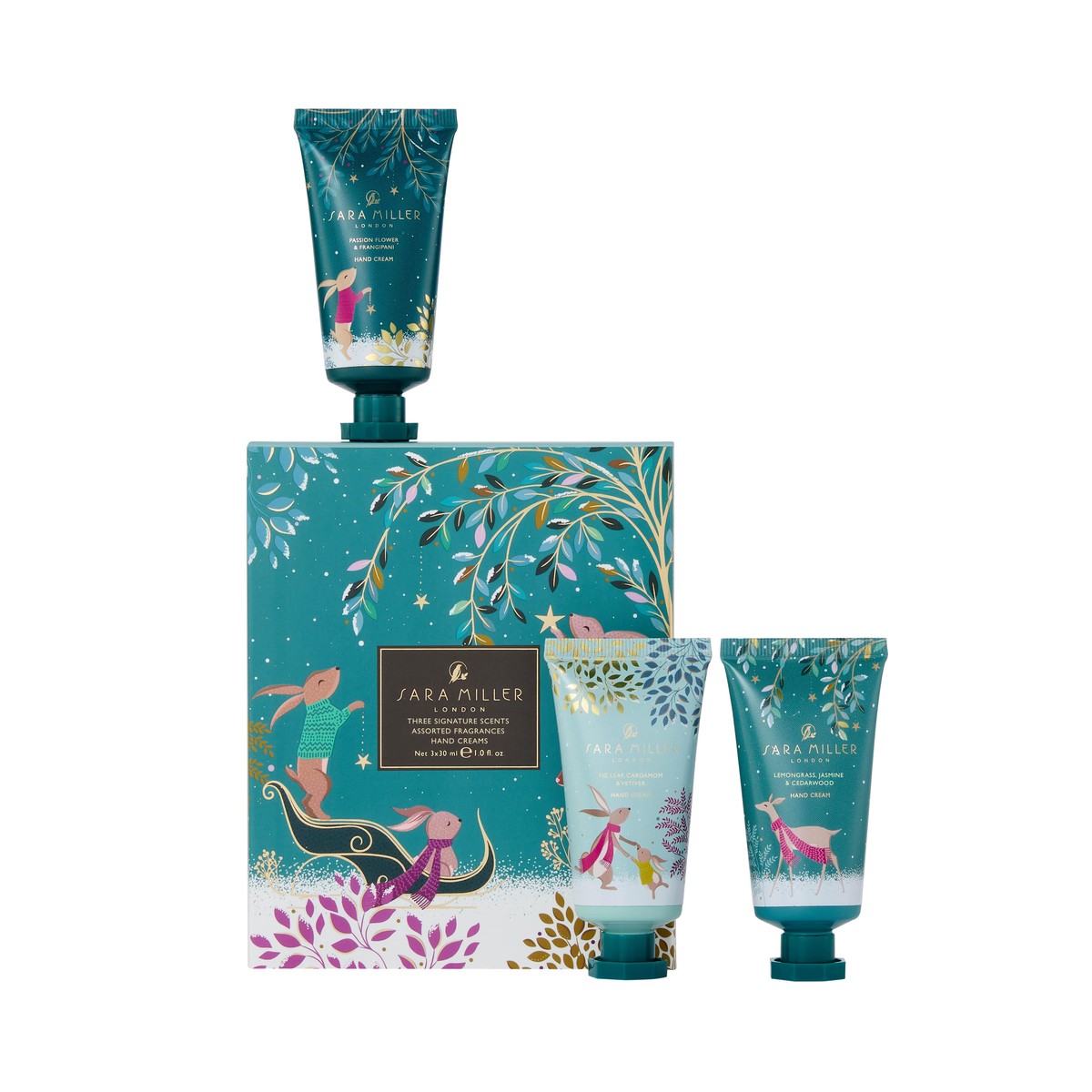  WOODLAND TALES Trio Crèmes mains WOODLAND TALES  3x30ml