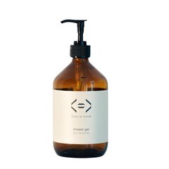 less is more  Pompe à savon verre pour Gel douche vide 500ml  500ml