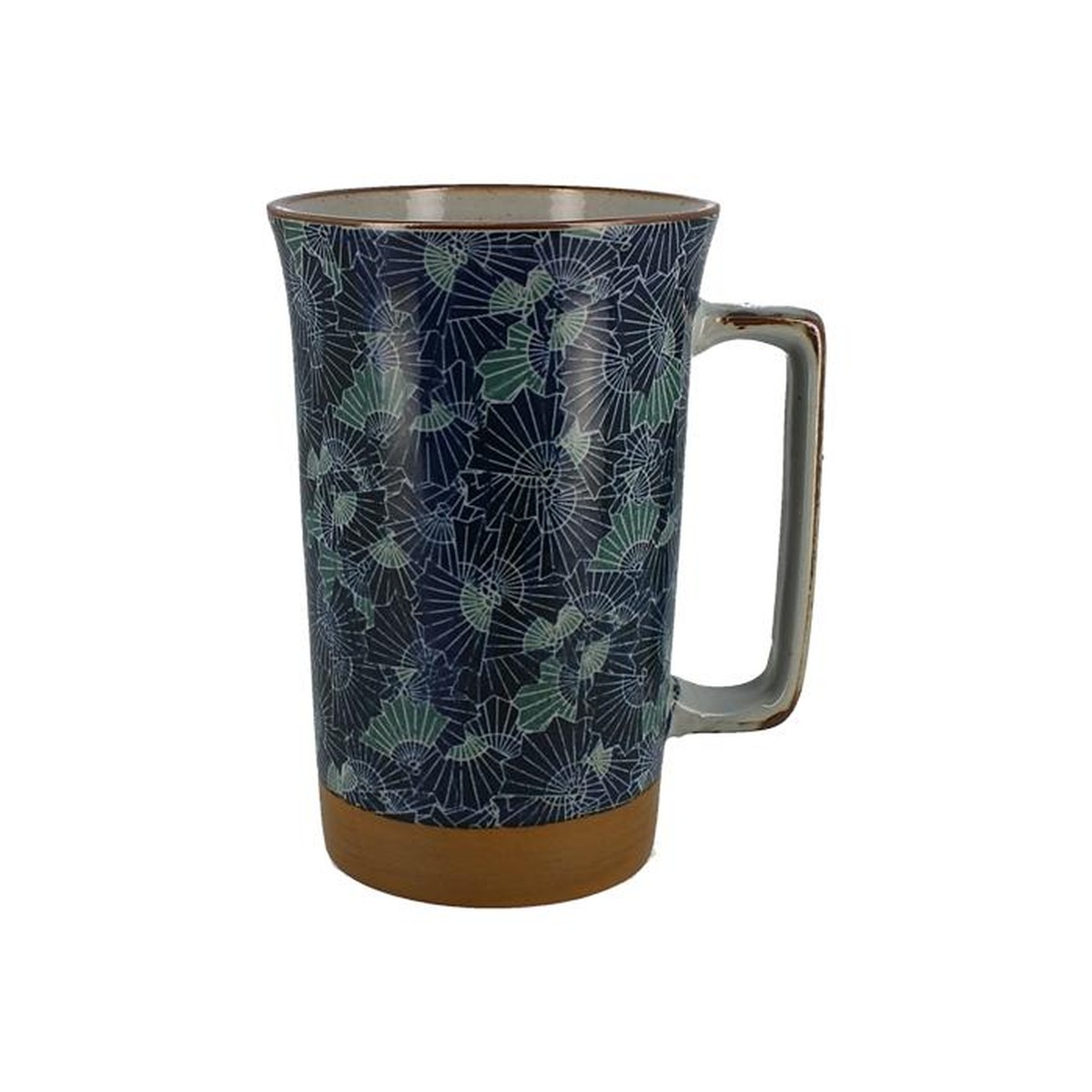 Schilliger Sélection  Mug Evantail bleu Jumbo  9.5x15cm