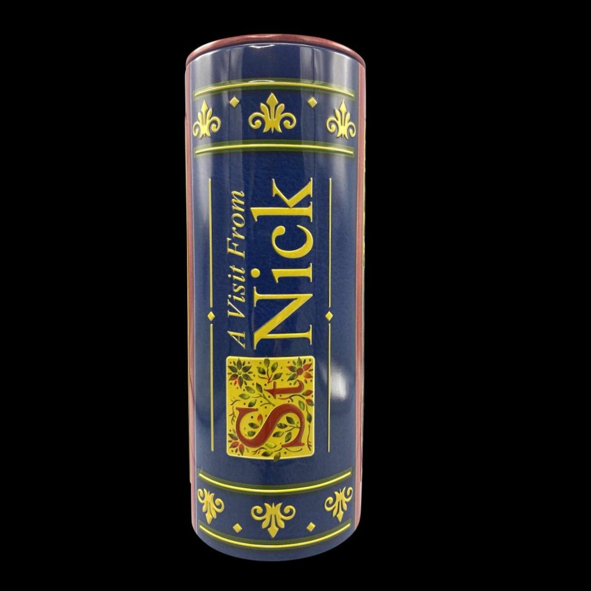 Schilliger Sélection  Boite à Biscuits Livre Père Noël  15.2x8.8x17.5cm