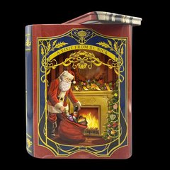 Schilliger Sélection  Boite à Biscuits Livre Père Noël  15.2x8.8x17.5cm