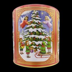Schilliger Sélection  Boite à Biscuits ronde Heavenly Christmas  13.5x14.5cm