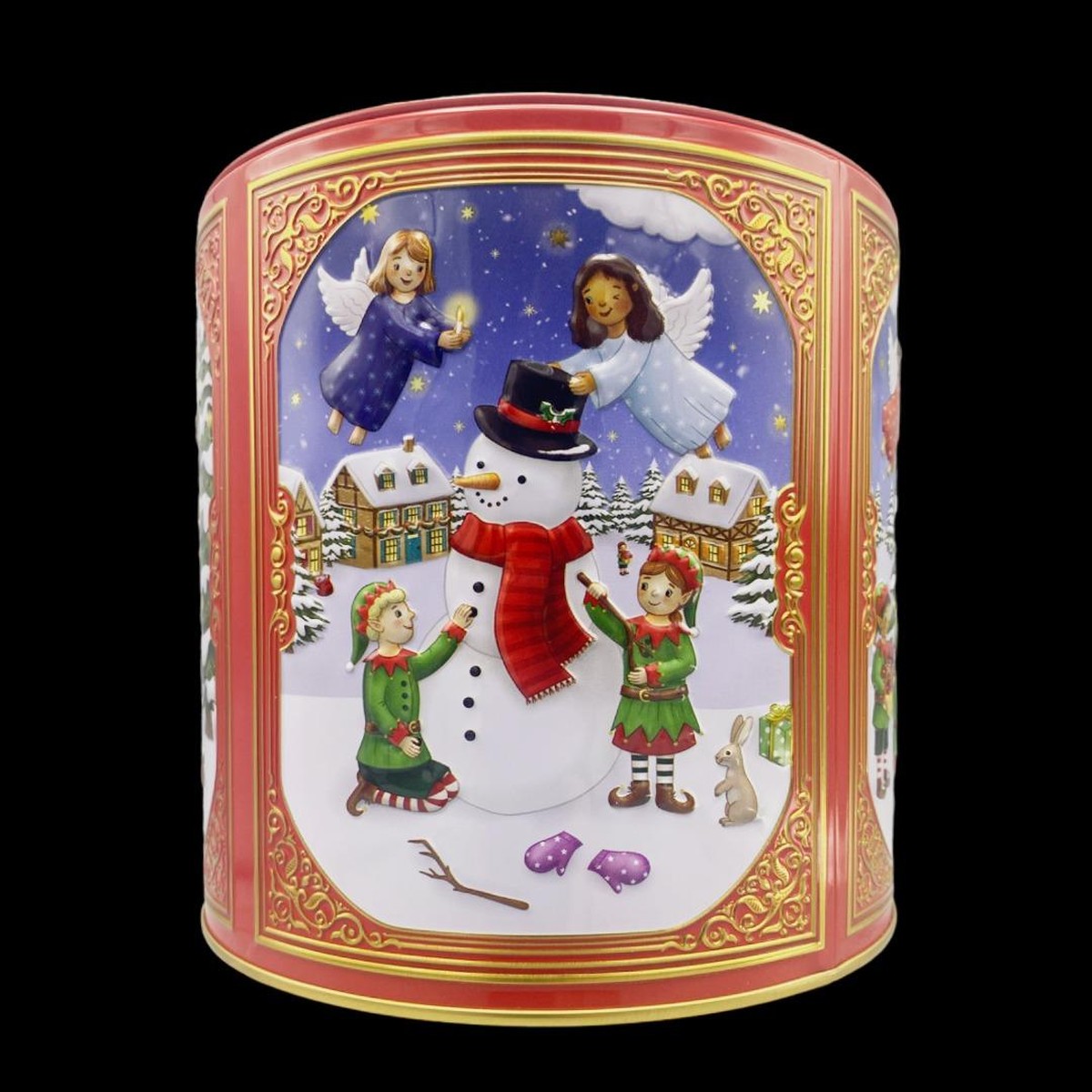 Schilliger Sélection  Boite à Biscuits ronde Heavenly Christmas  13.5x14.5cm
