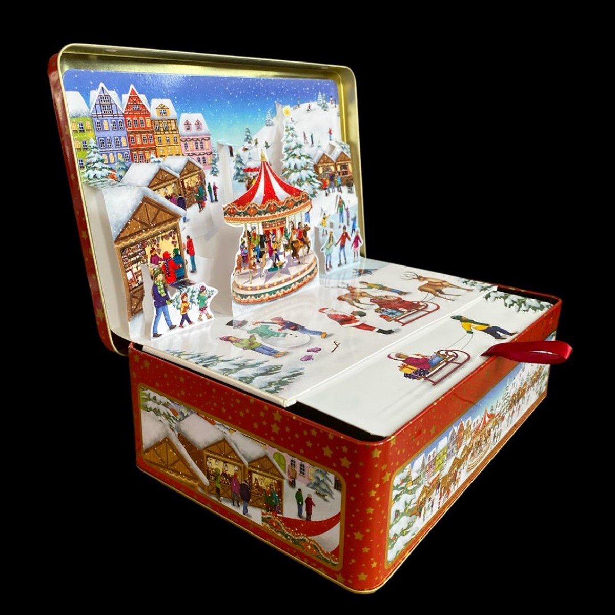 Schilliger Sélection  Boite à Biscuits Pup-Up 3D  27.7x17.7x8cm