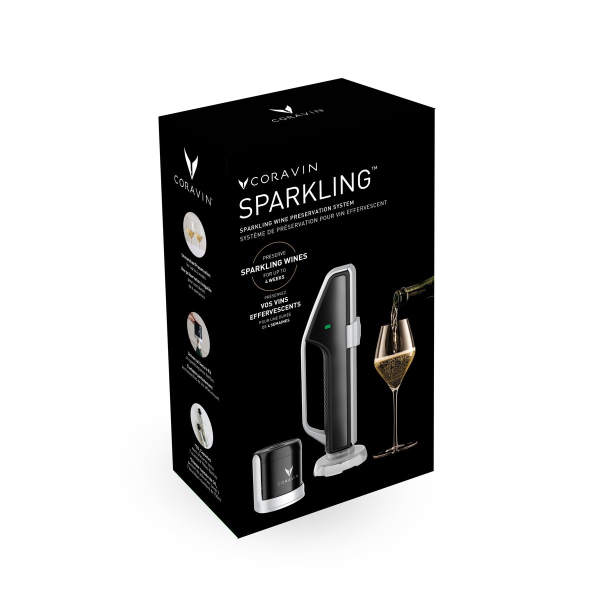   CORAVIN Sparkling System Sans couleur 28cm