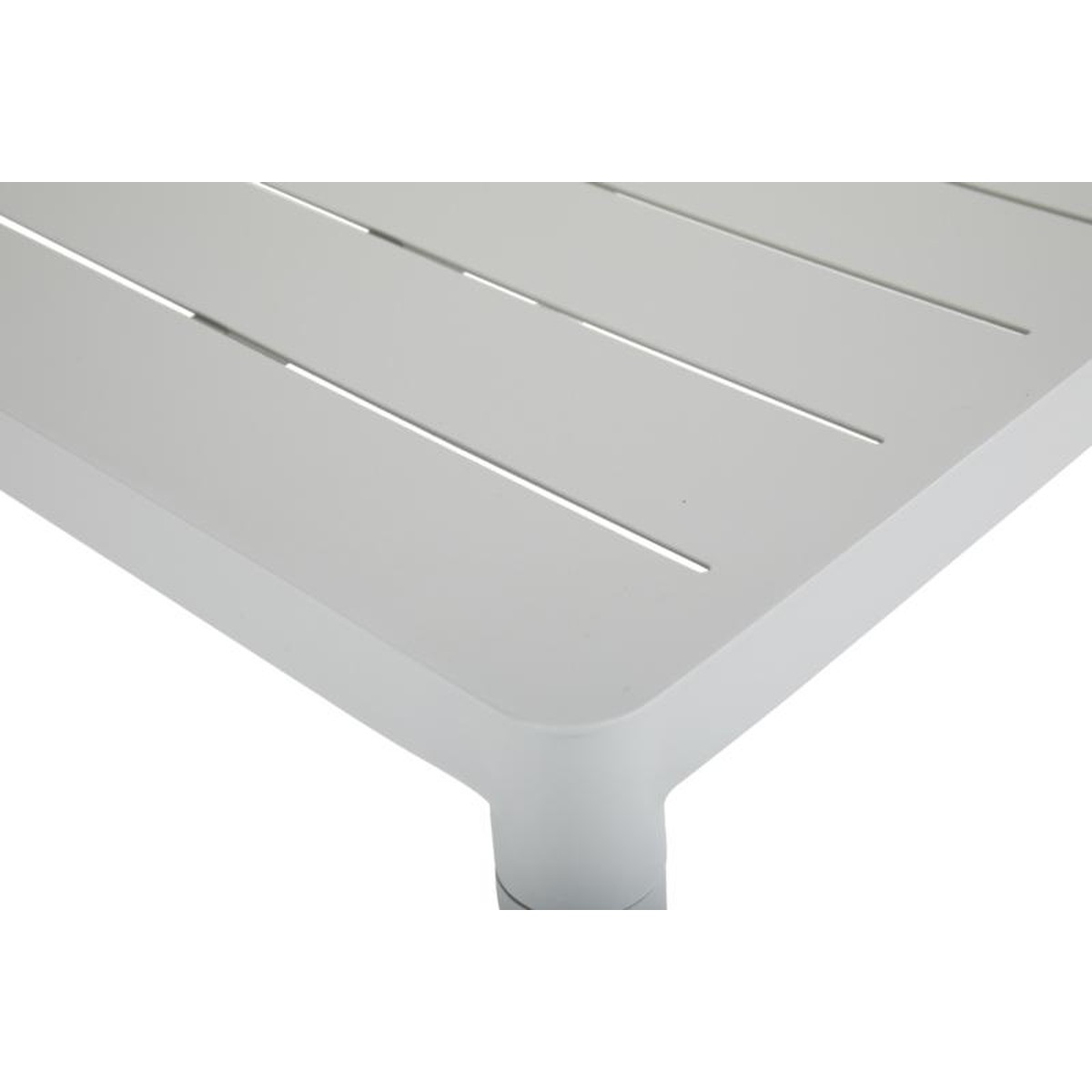 Brafab Bigby Table de repas Bigby Gris perle 195x90x73 cm