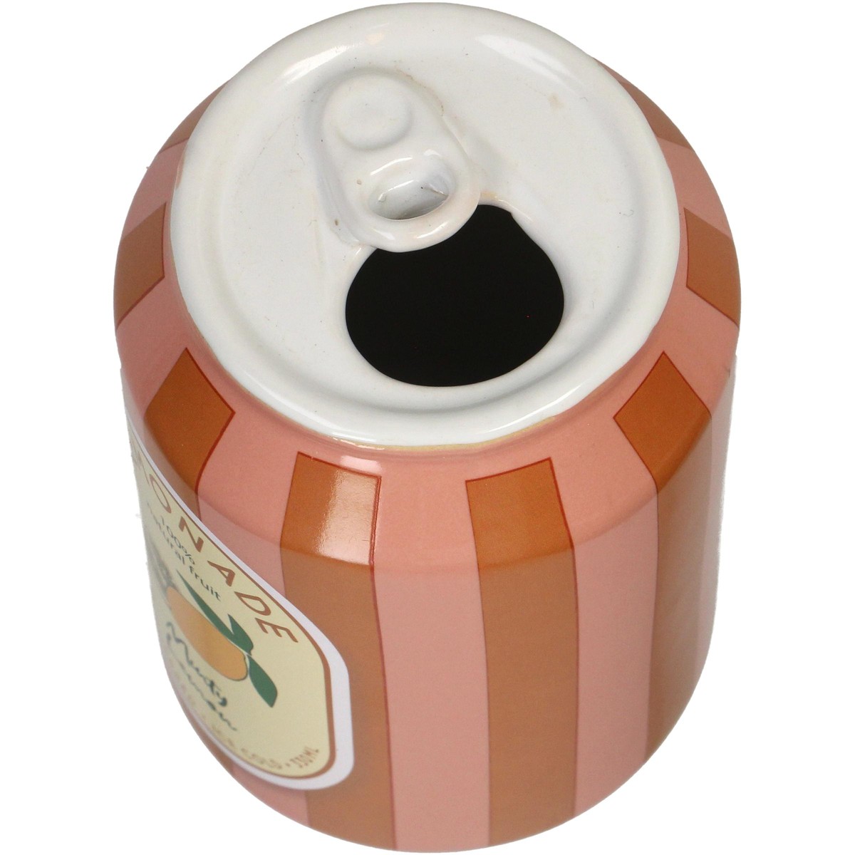   Vase canette limonade citron  7x7x11.3cm