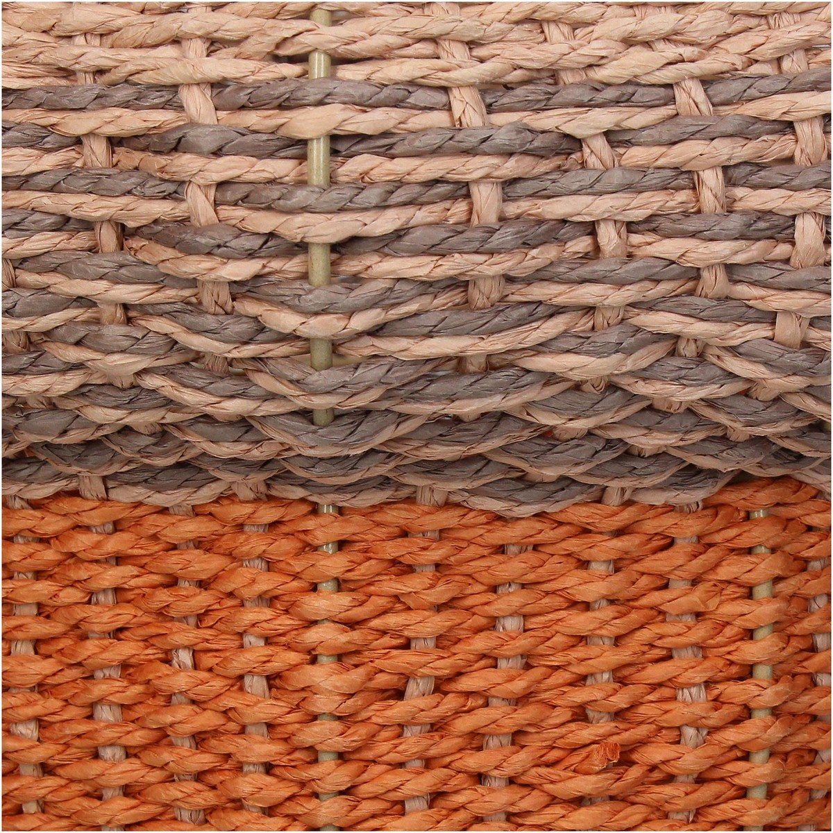   Panier coloré avec poignées  46x46x30cm