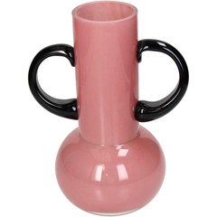  Vase Rose en verre Sans couleur 17x12.5x23cm