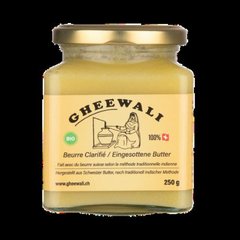   Ghee, beurre clarifié 100% bio et suisse Sans couleur 250gr
