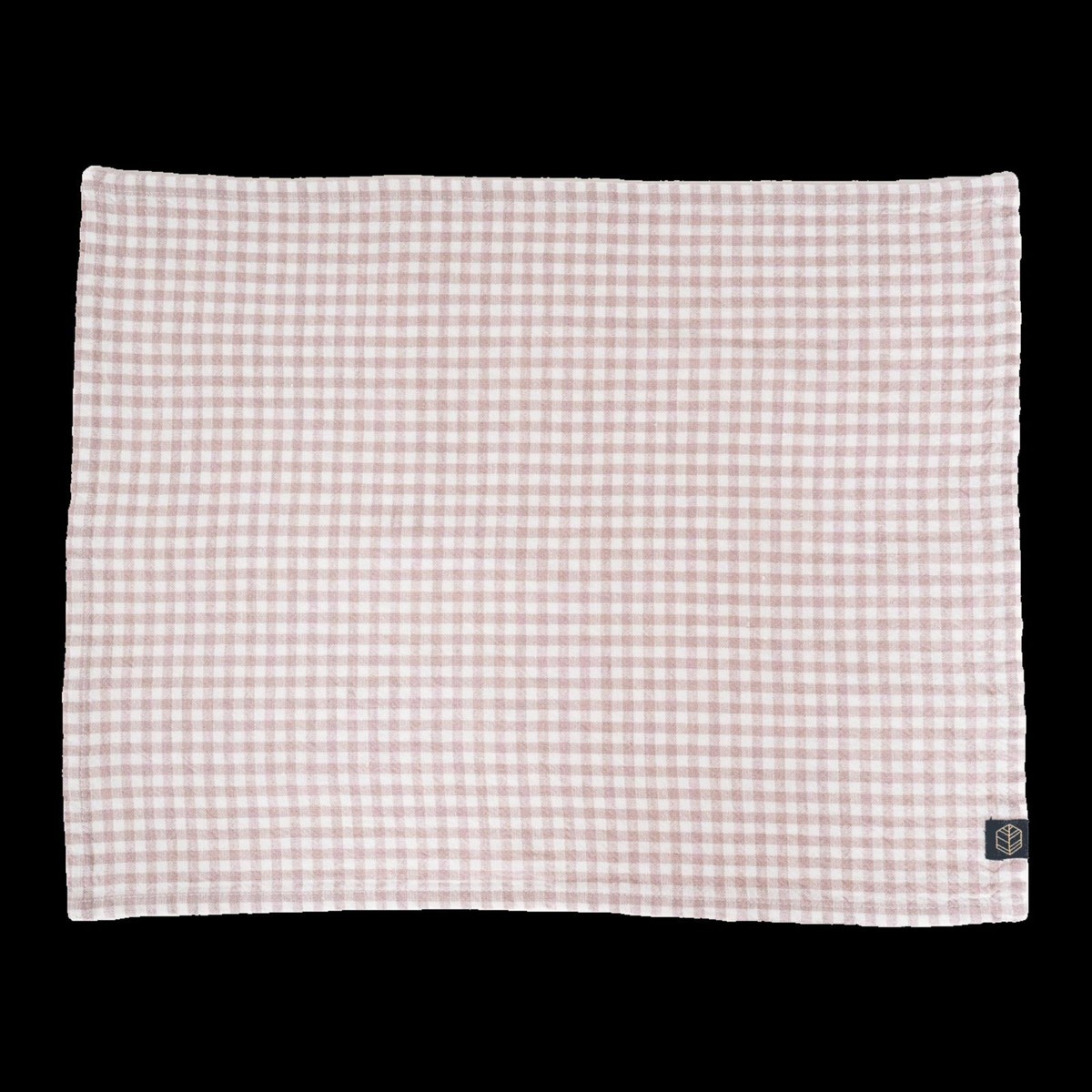  PIANA Serviette Piana à carreaux pétale Violet lilas 36x48cm