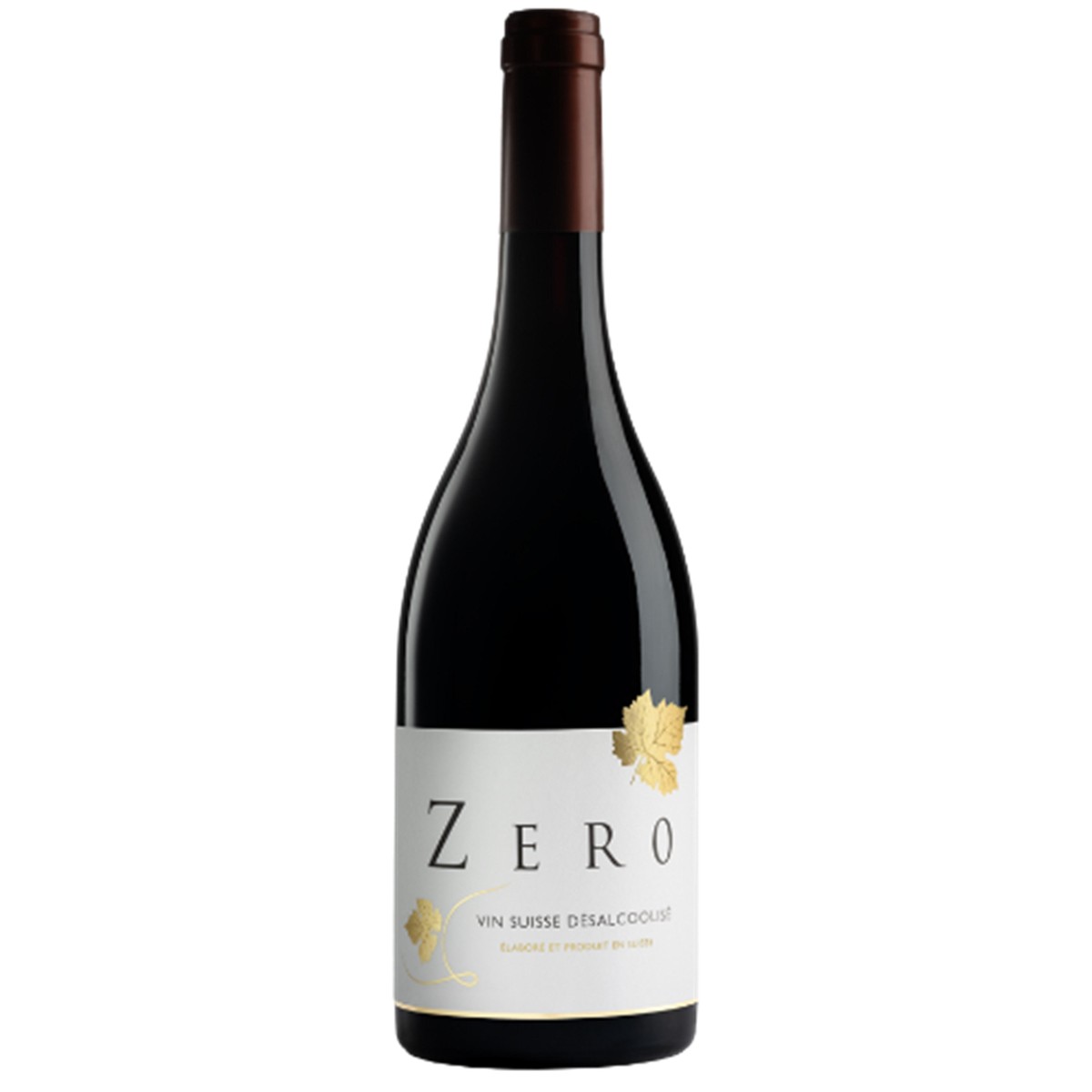   Zéro, Vin rouge sans alcool, Vin Suisse désalcoolisé  0.75L