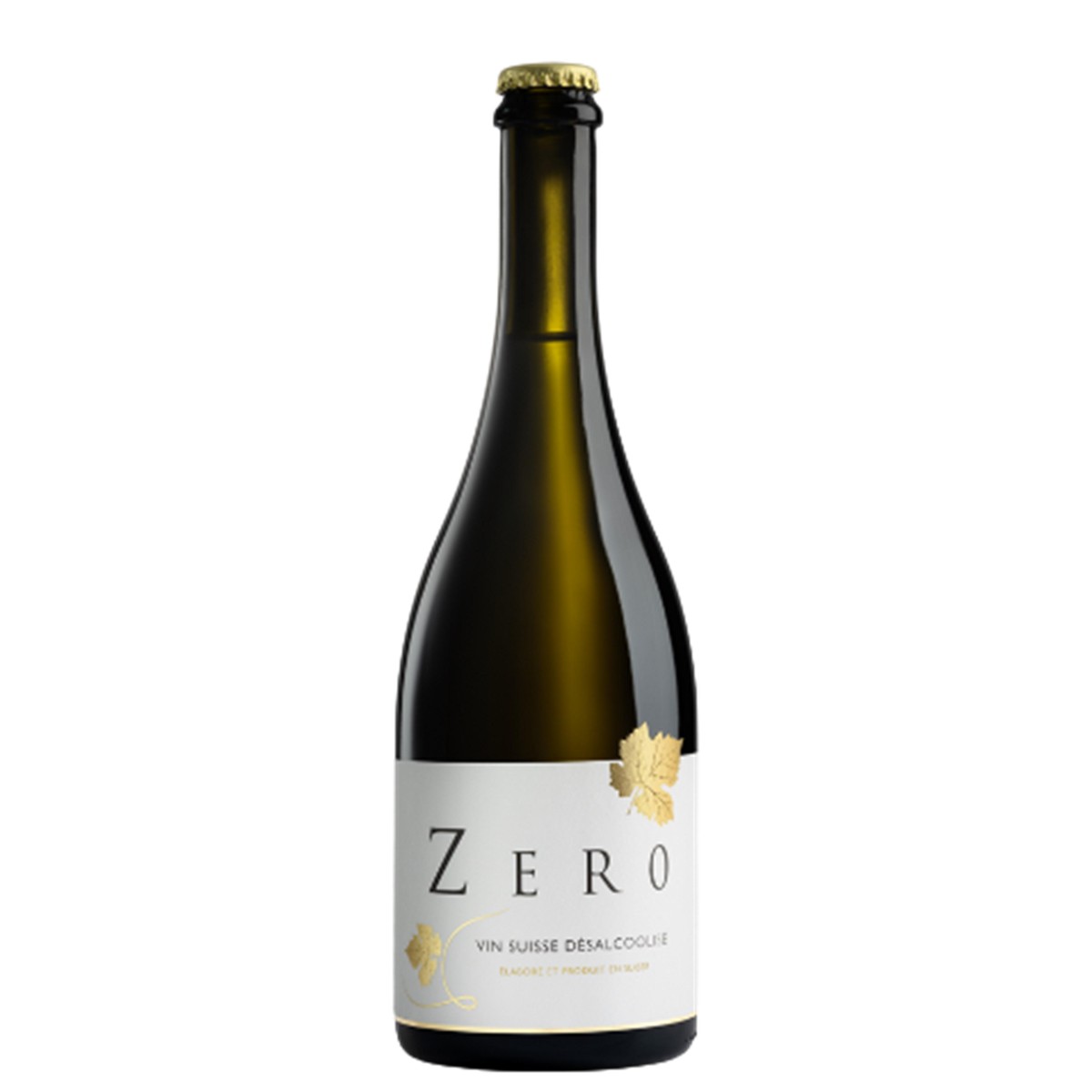   Zéro, Brut sans alcool, Vin Suisse désalcoolisé Sans couleur 0,75L