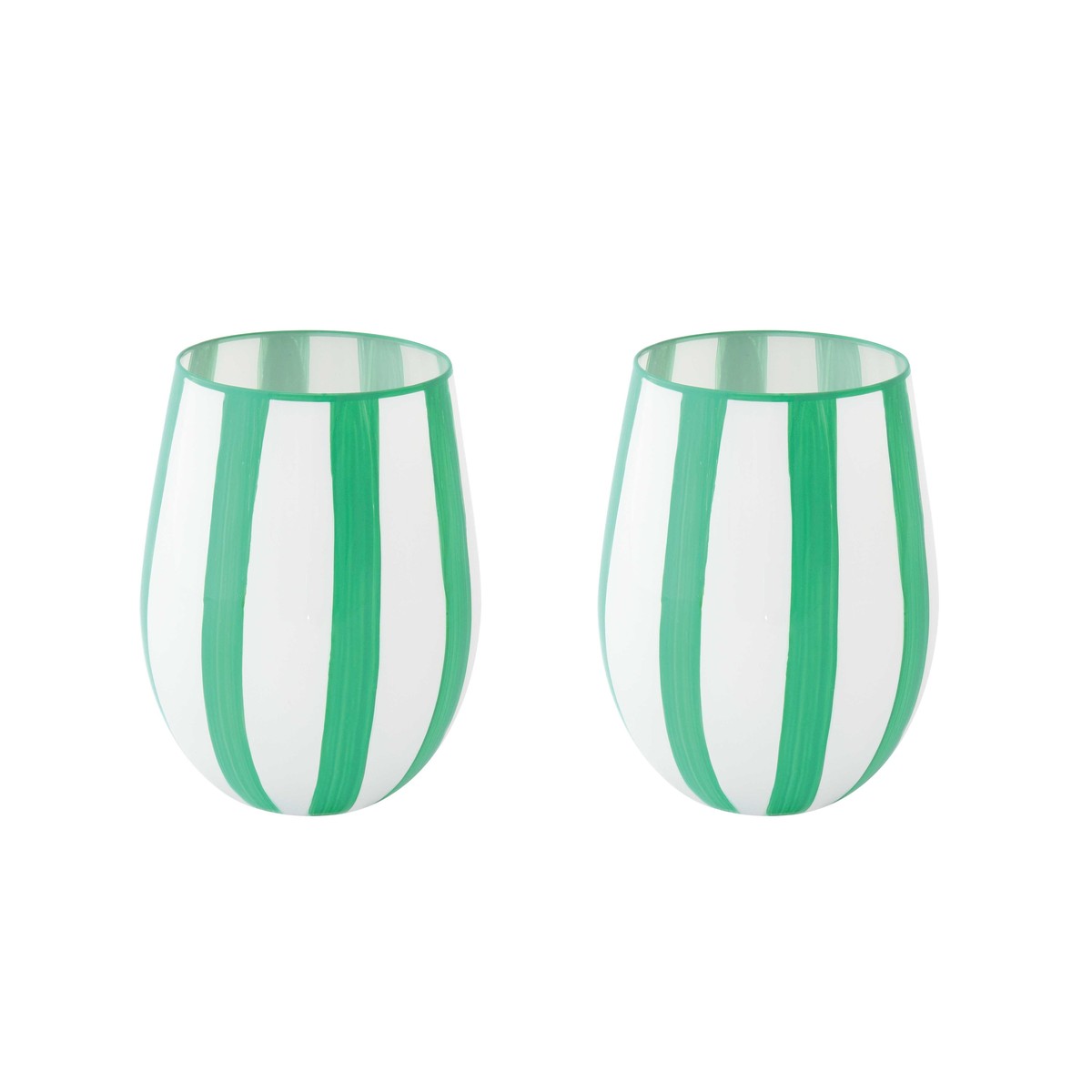 Easy Life Twist & Match Coffret 2 verres à eau Twist & Match vert  500ml