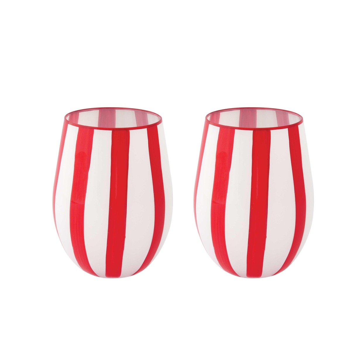 Easy Life Twist & Match Coffret 2 verres à eau Twist & Match rouge Sans couleur 500ml