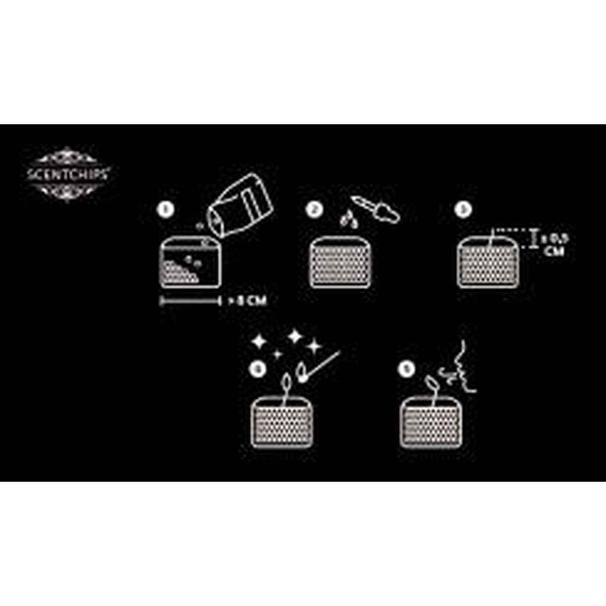 Schilliger Sélection  Bougie Sable noir avec 15 mèches incluses Noir 250gr