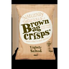  Brown bag crisps Chips de pommes de terre légèrement salés   40gr