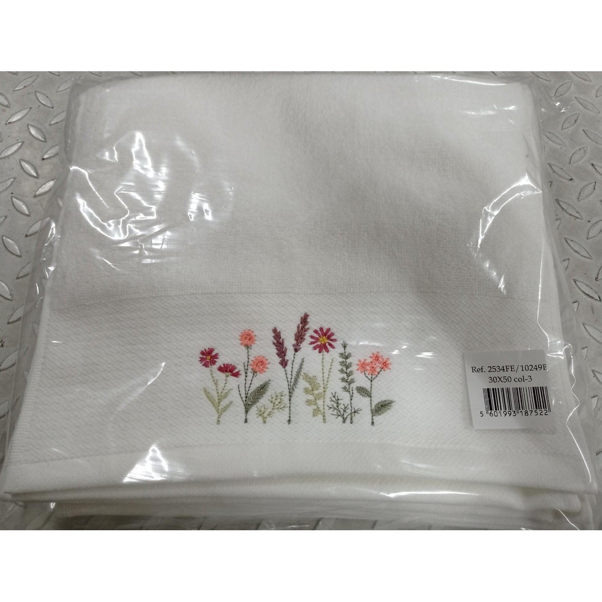 Devilla  Serviette Invité Broderie 30x50cm  30x50cm