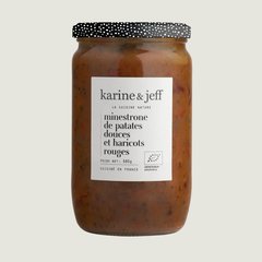 KARINE & JEFF  Minestrone de Patates douces et Haricots rouges  680gr