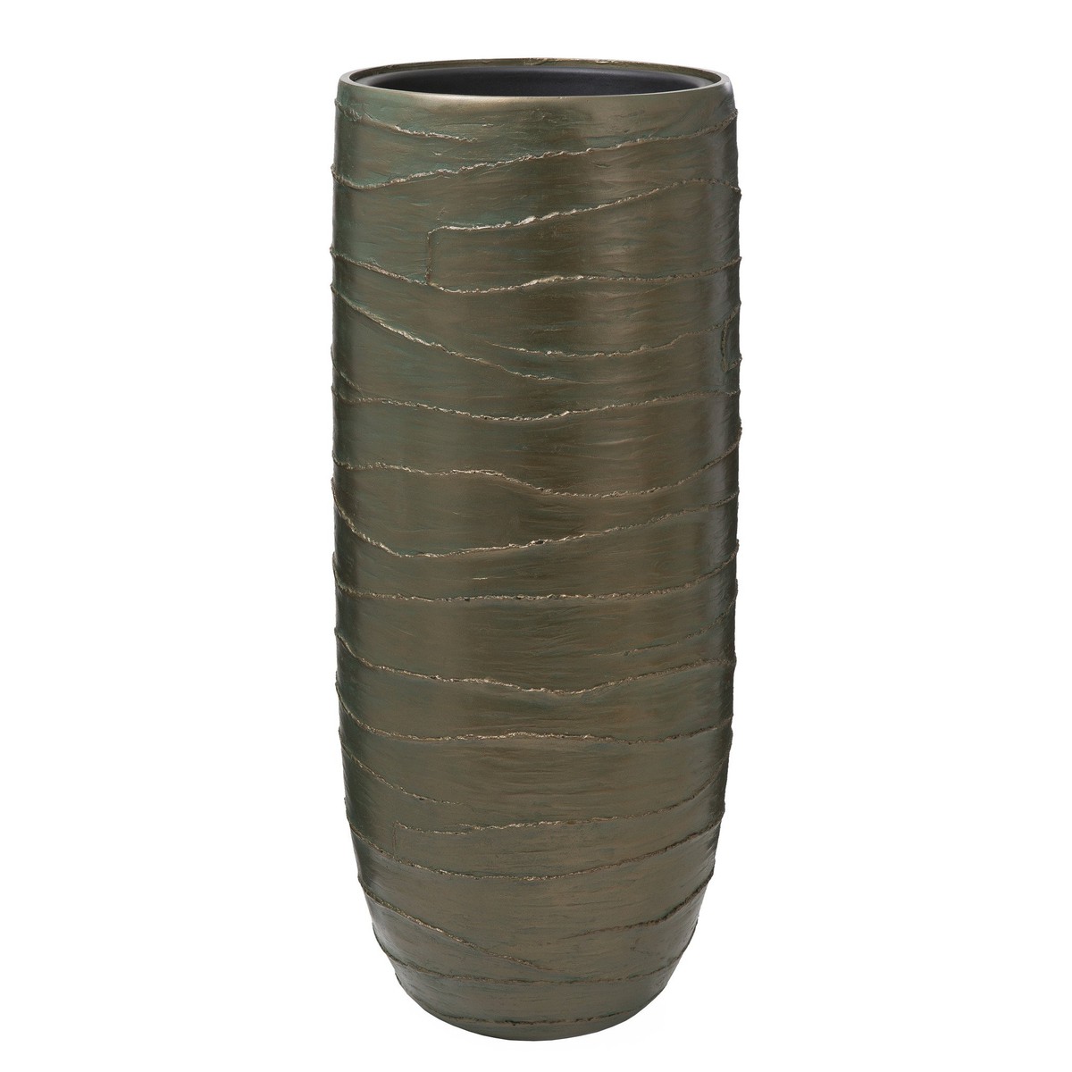   Jersey Vase Ø 31, H 65cm, S1  Ø31/72 bronze