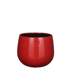  Cache-pot Pablo rouge  18x16cm