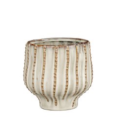   Pot Cathy M Blanc cassé h14.5x16cm