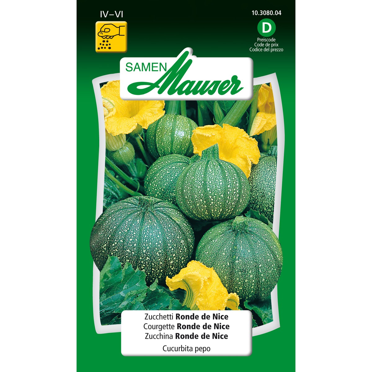 Potagers, Courgette ronde de Nice | Schilliger