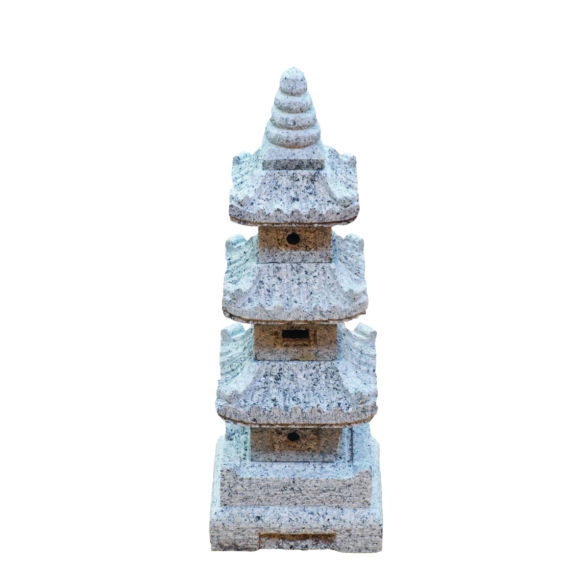   Lanterne pagode grise Gris H60 cm