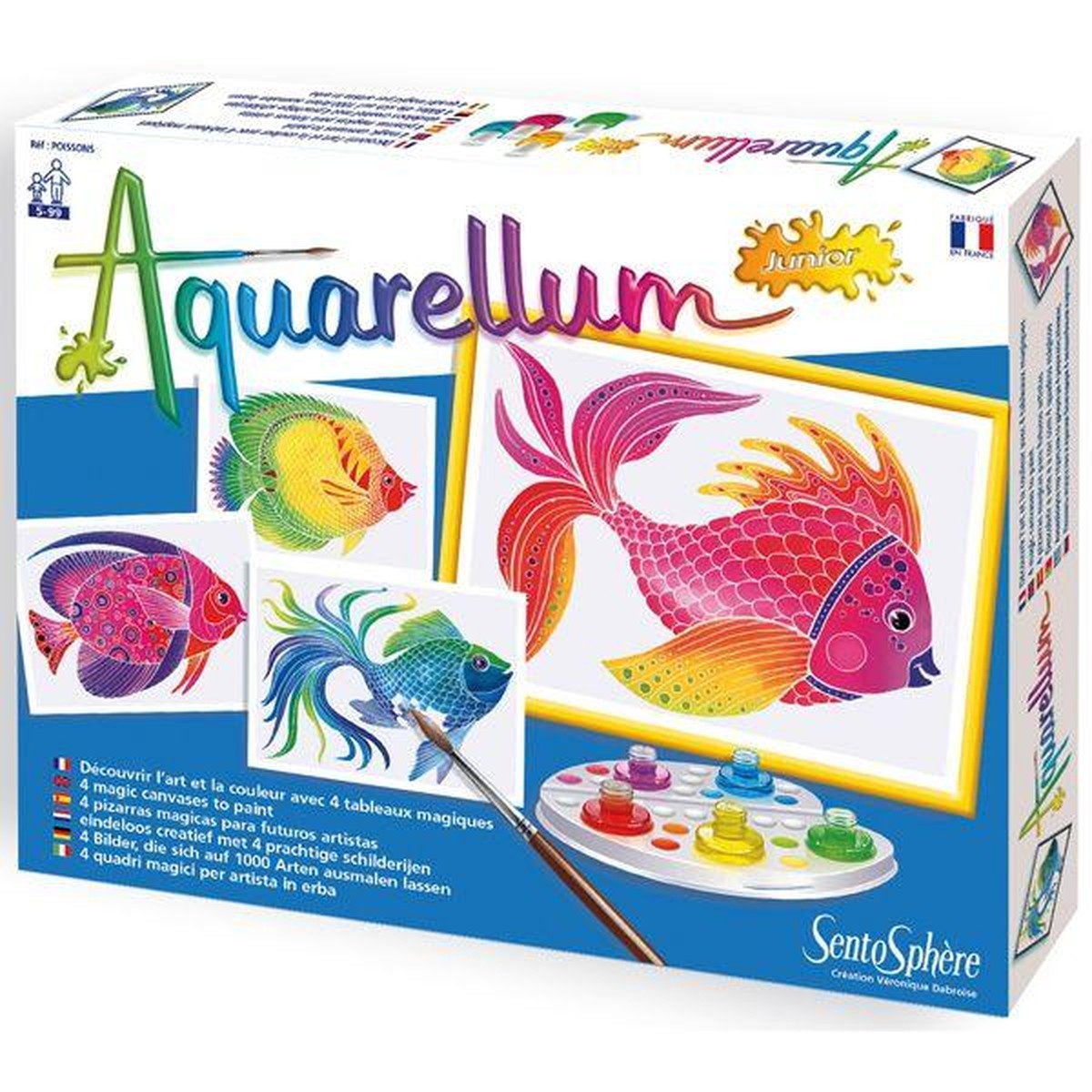 Sentosphère  Aquarellum Junior Poissons  