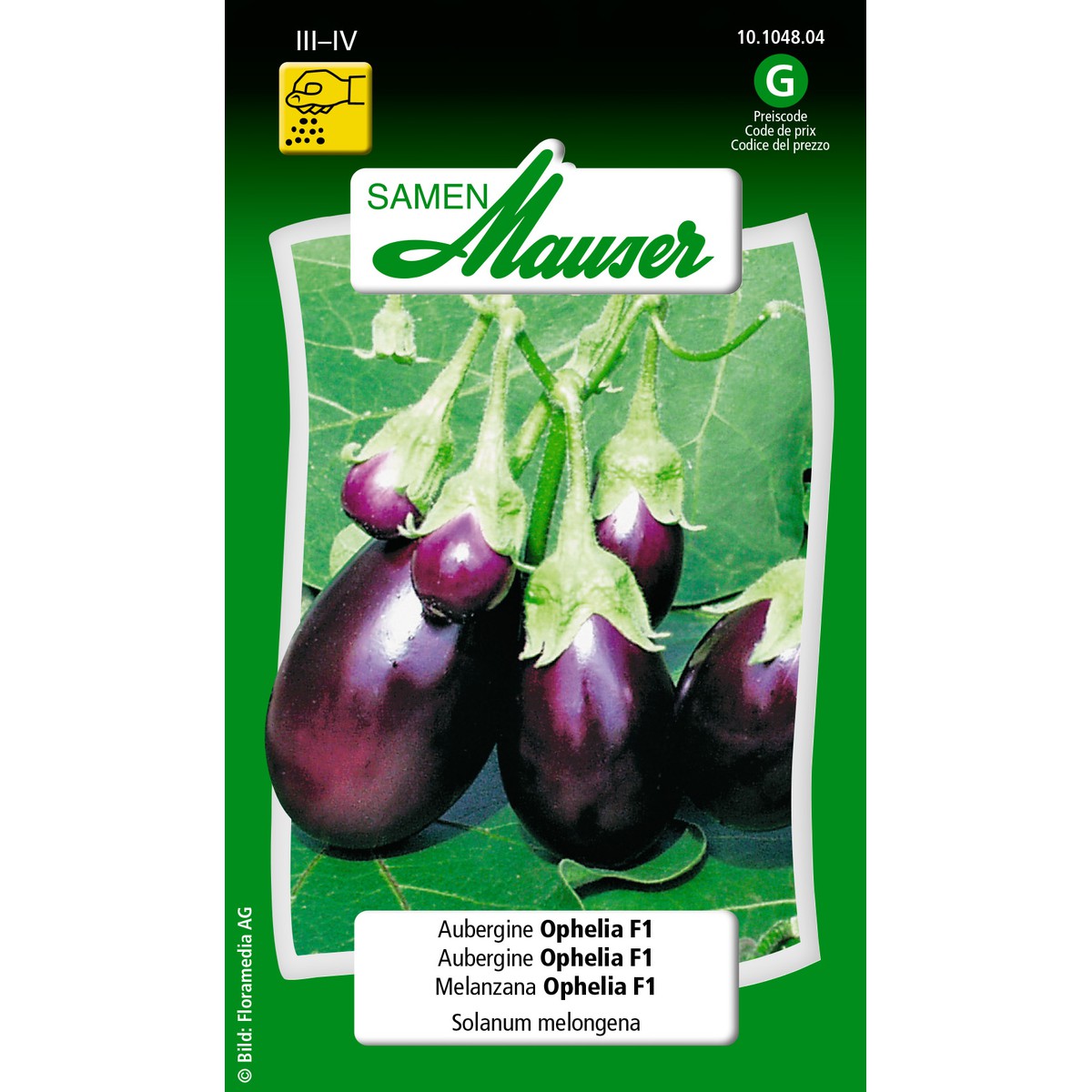   Aubergine ophelia F1  