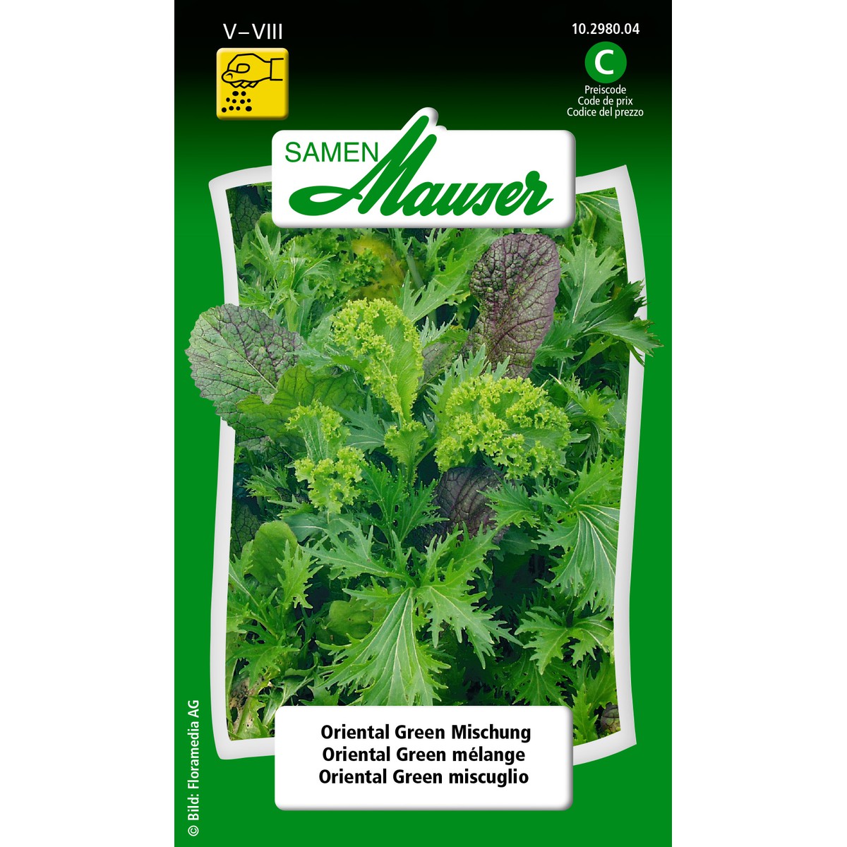   Oriental Green mélange  